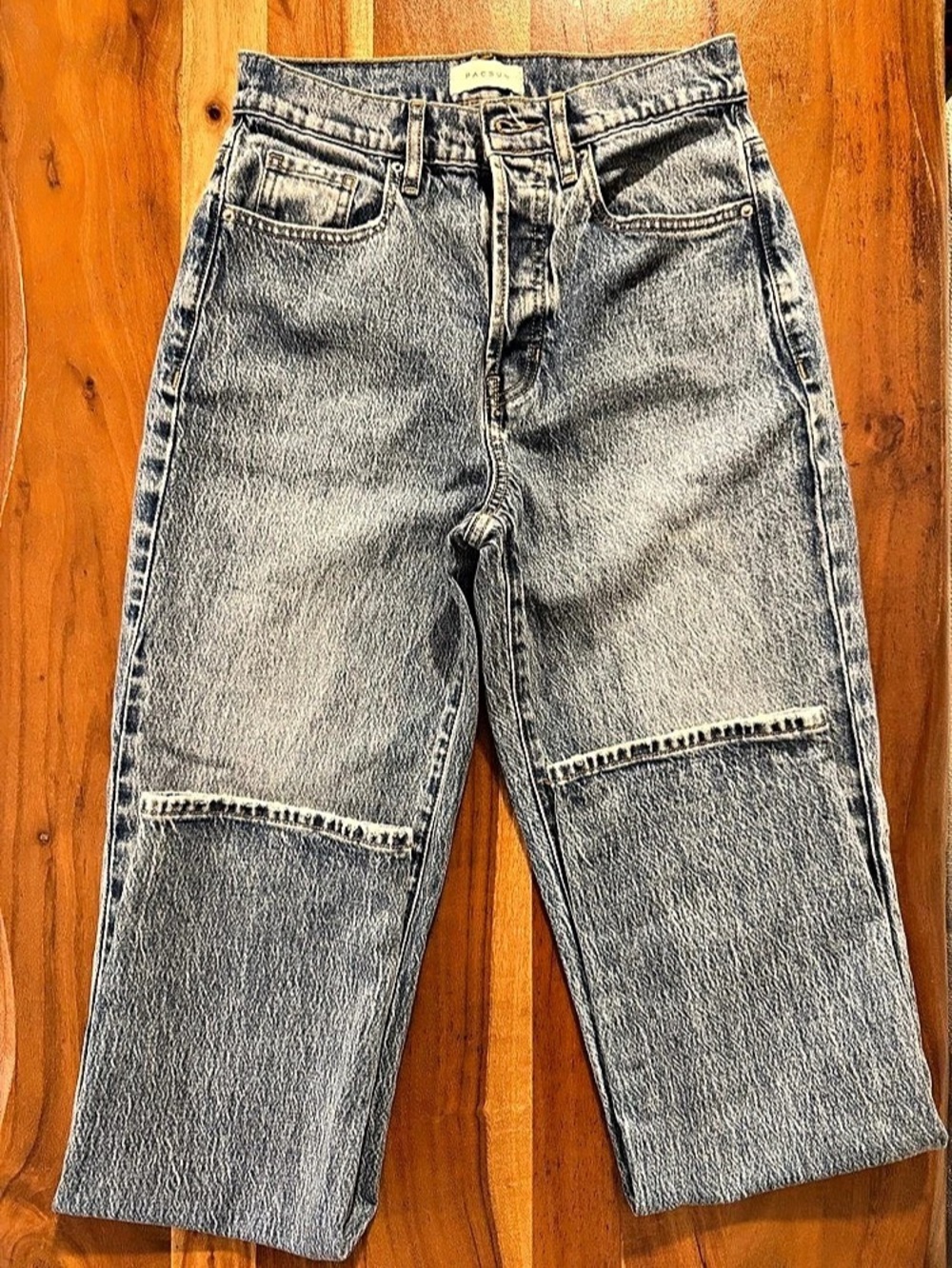 Pacific Sunwear Straight Leg Jeans Waist 25 in Blue